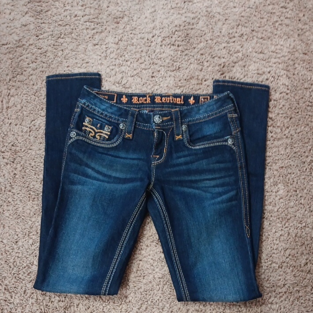 Rock Revival Women's Blue Jeans
